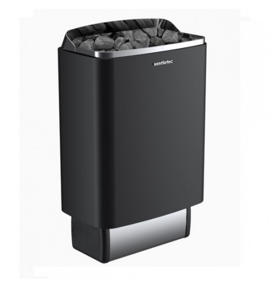 SENTIOTEC Электрическая печь без пульта, 100 series, black, 4.5 кВт